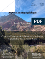 Rapport Stage Géologie ASNI