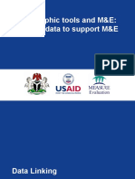 Geog and M_E and Linking Data Using Geography