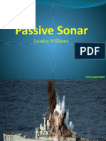 Passive Sonar - Personal - Kent - Edu
