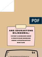 Ang Edukasyong Bilinggwal