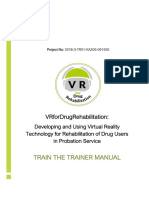 VRforDrugRehabilitation - Train The Trainer Manual - V2