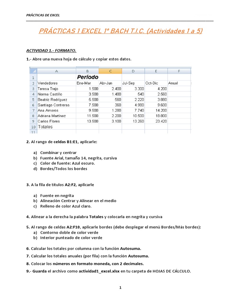 Excel para Niños de Primaria | PDF | Microsoft Excel | Hoja de cálculo