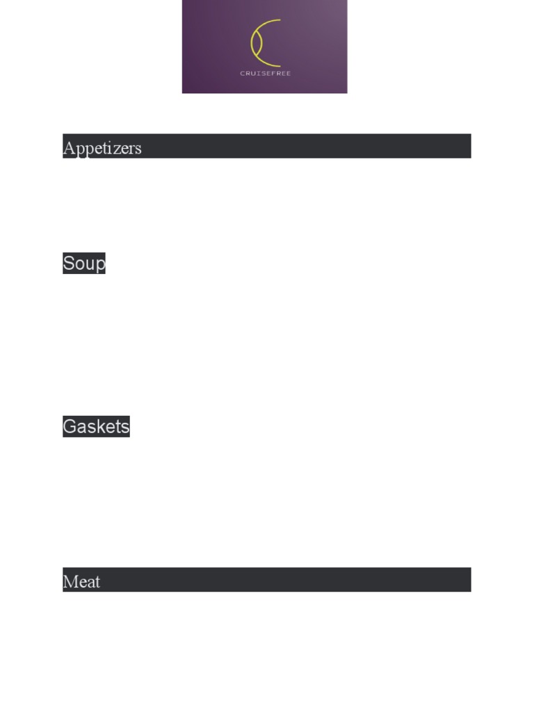 Appetizers PDF