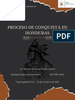 Proceso de Conquista en Honduras