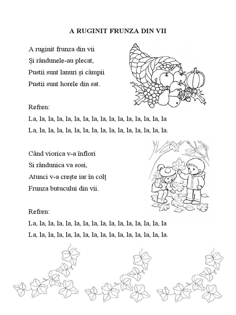 A Ruginit Frunza Din VII | PDF