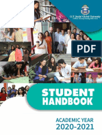 STUDENT HANDBOOK 2020-2021