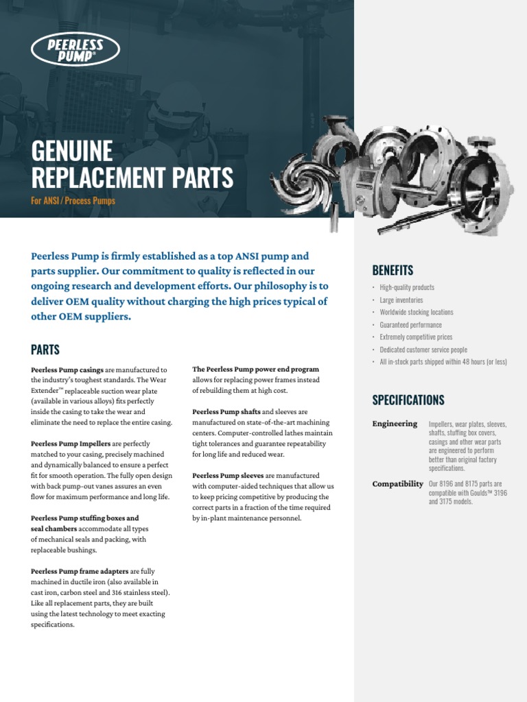 20 GNA 0363 - Datasheet - Peerless Pump Brochures and Flyers ...