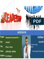 Management and Leadeership - 2