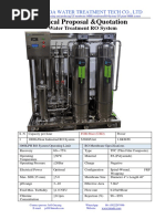RO Plant Maintenance Guidelines | PDF | Water Purification | Water