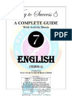7th English Guide Term 1
