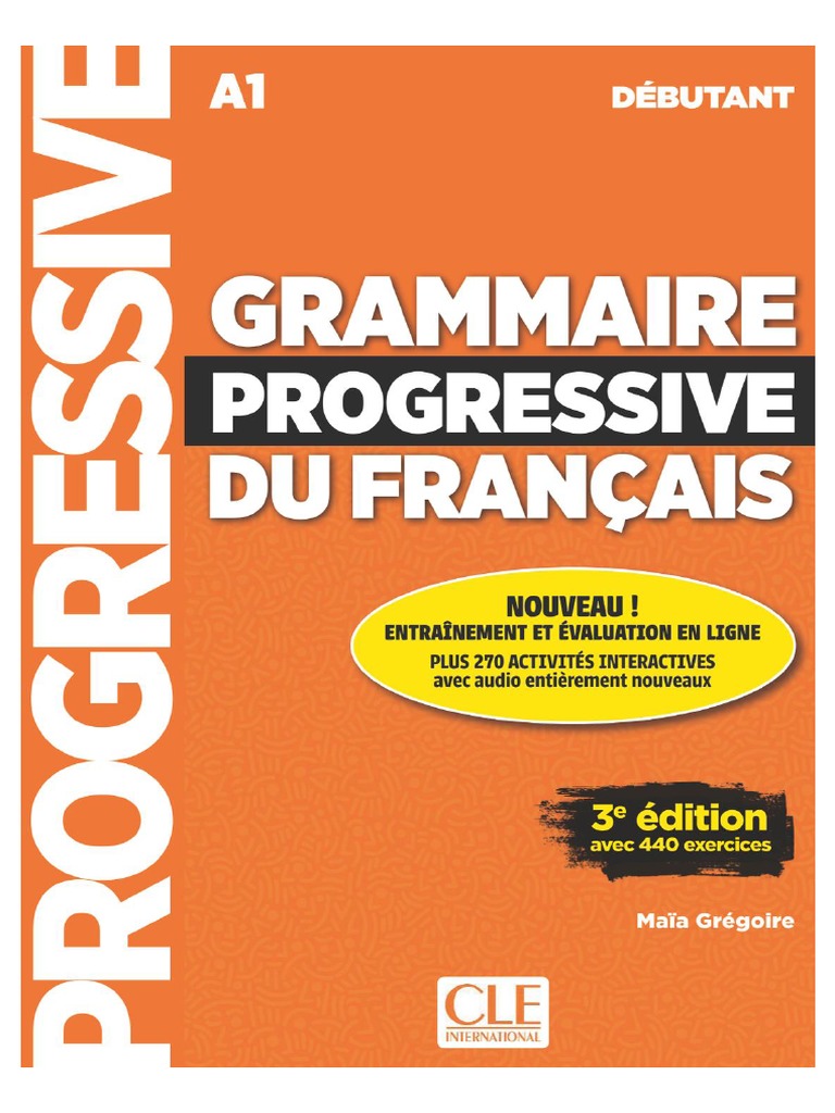 Grammaire Progressive Du Francais | PDF