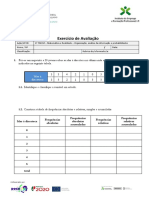 Análise estatística de frequências de idas à discoteca e idades de alunos