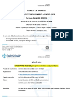 Informacion Ciclo Idiomas Enero 2023-1