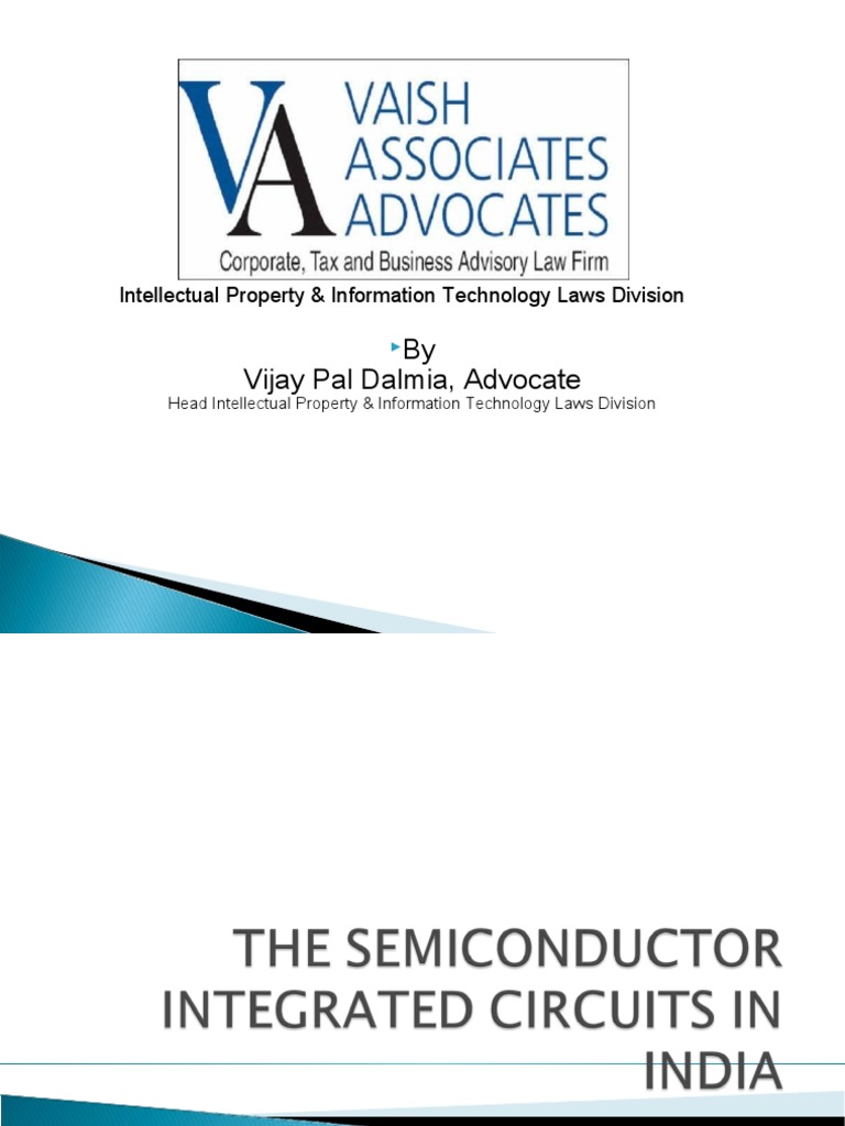 By Vijay Pal Dalmia, Advocate Intellectual Property & Information