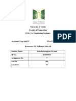 ENG 214 - HW No. 7 Stu Sec 991