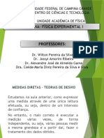 2.1 Medidas Diretas - Teoria Dos Desvios 2