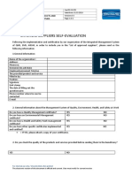 Anexa 5 Supplier Self-Evaluation Questionnairei