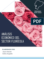 Análisis económico del sector florícola ecuatoriano 2019-2022