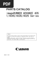 imageRUNNER ADVANCE 4051 - 4045 - 4035 - 4025 Series - Partscatalog - E