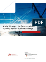 GIZ - 2018 - A Brief History of The German National Reporting System