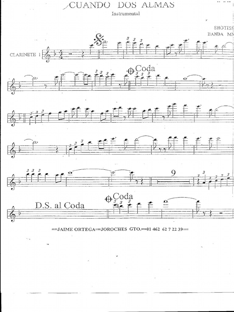 Cuando Dos Almas - Banda MM | PDF