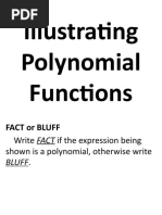 Illustrating Polynomial Functions