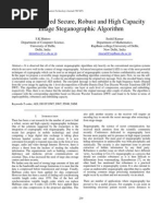 A Multi Layered Secure, Robust and High Capacity Image Steganographic Algorithm