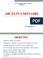 Abces Pulmonaire Pr Chaouki f
