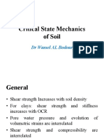 5.00 Critical State Soil Mechanics