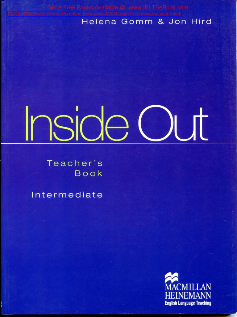 Inside Out Intermediate - Teachers Book | PDF | Language Arts & Discipline