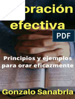 La Oracion Efectiva - Principios - Gonzalo Sanabria