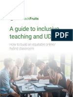 A Guide To Inclusive Teaching and UDL