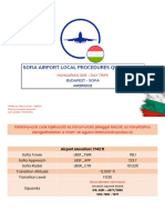 Sofia Airport Local Procedures Quick Sheet