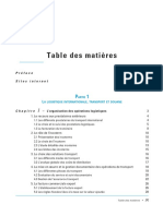 Table Des Matières: Préface Sites Internet