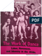 mark Franko_the work of dance. ballet x moderno