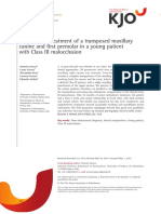 Orthodontic Treatment of A Transposed Maxillary Canine and First Premolar in A Young Patient With Class III Malocclusion