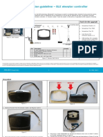 66 1402 202-3 Quick Installation Guideline BLE Elevator Controller