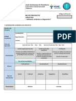 Formato para Proyectos 