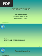 Theory of Automata Chapter 4