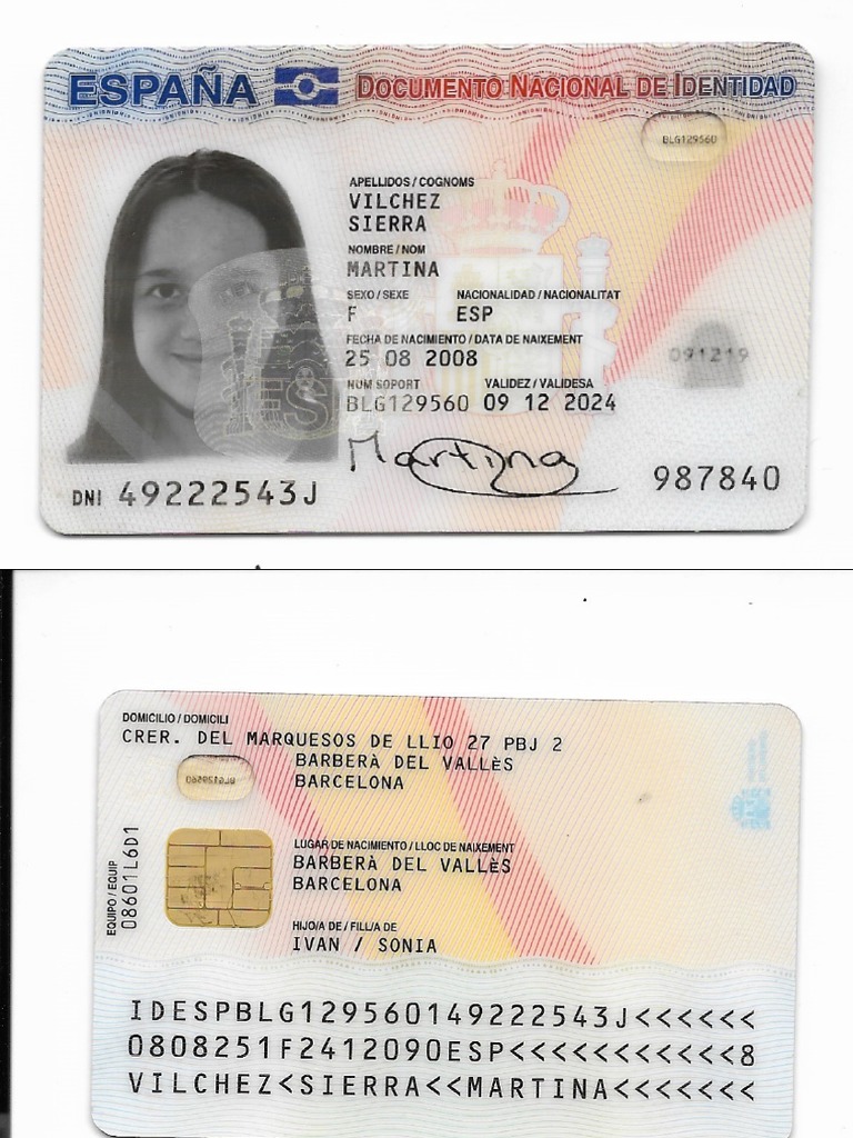 DNI Martina | PDF