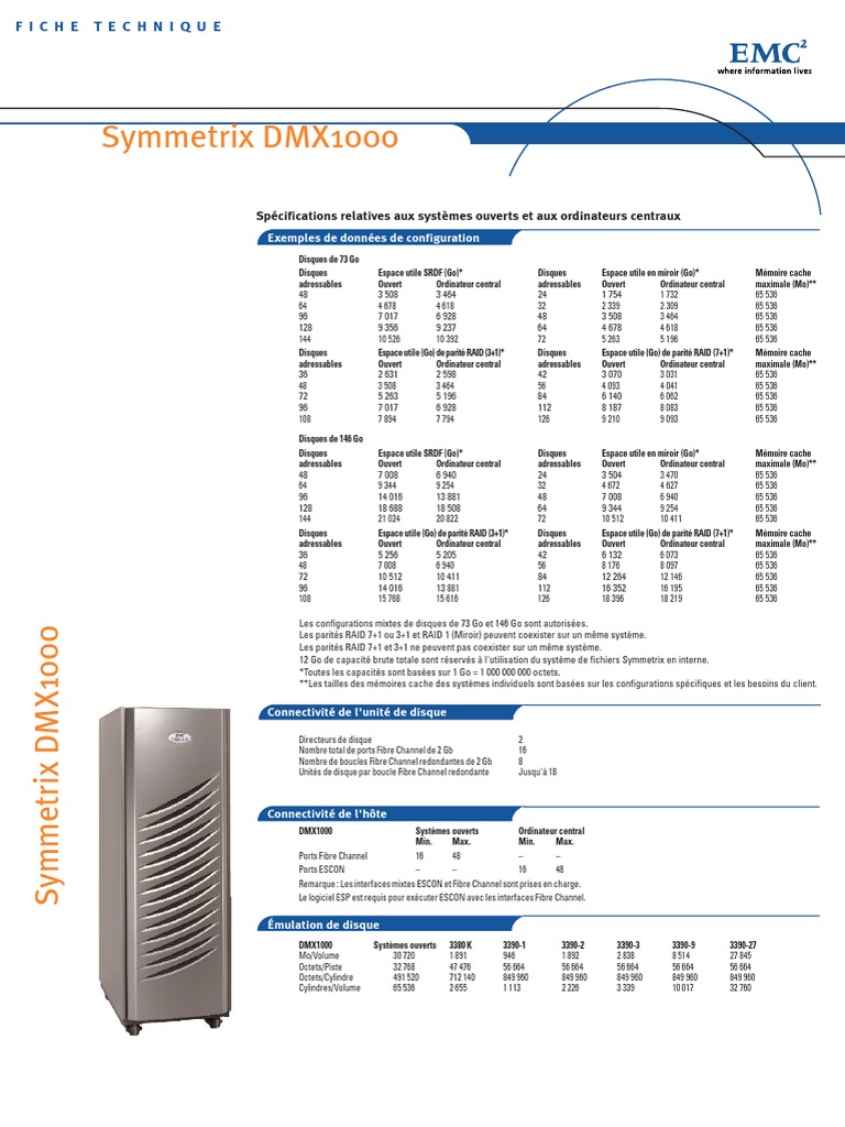 Dmx1000 FR | PDF | Ingénierie informatique | Architecture (Informatique)