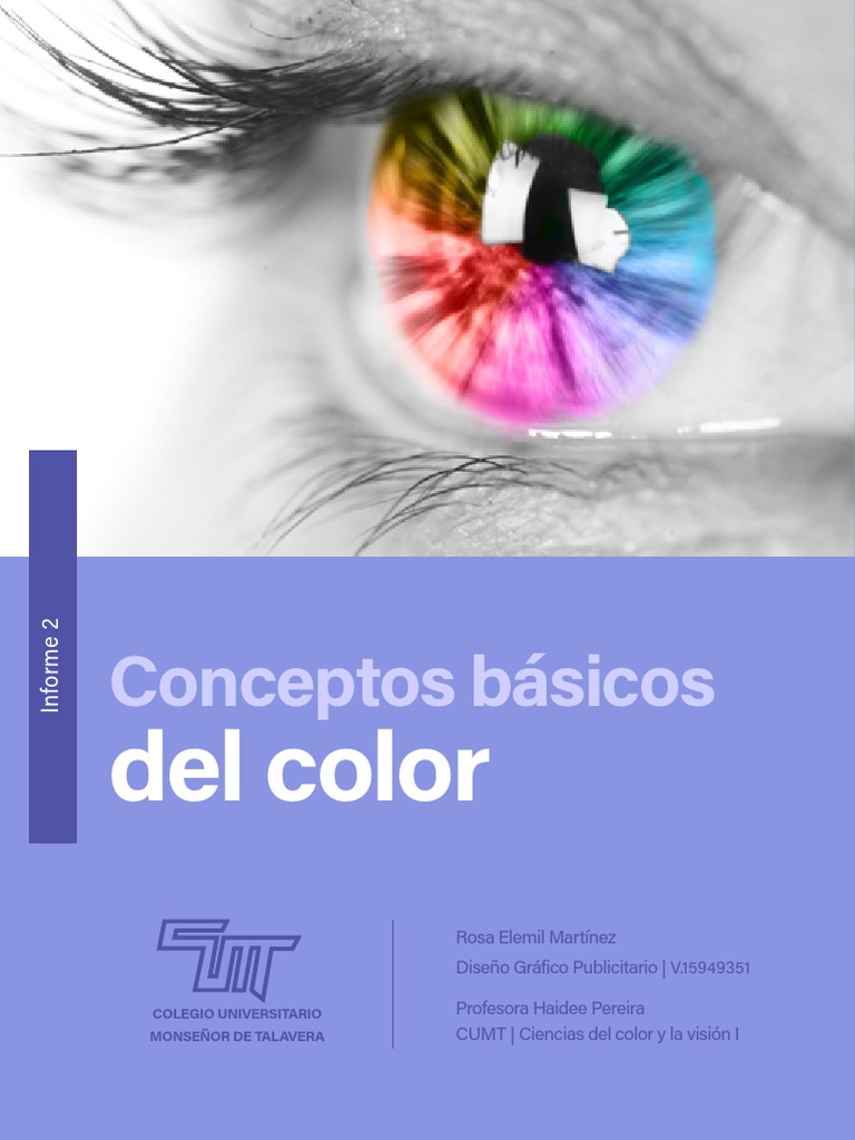 Teoría Del Color - Psicología Del Color | PDF | Color | Visión