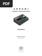 Arrow Manual