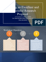 Writing An Excellent and Successful PH.D Research Proposal