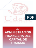 Administración Financiera de Capital de Trabajo