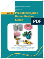 Buku Guru Prakarya Kerajinan - Prakarya Budi Daya - Produk Kerajinan Bahan Buatan Lunak Panduan Khusus Guru SMP Kelas 7 Unit 3 - Fase D