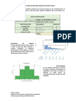 Hoja de Verificación Área Productos Defectuosos