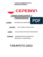 Crisis Bancrios y Financieros