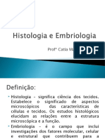 Introdução A Histologia