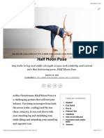 Half Moon Pose: How To Practice Ardha Chandrasana